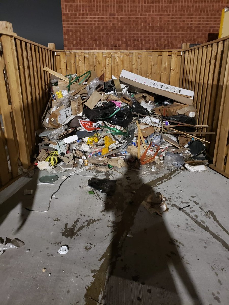 Greenbox Maintenance — Gallery — ba-trash-01 (Before)